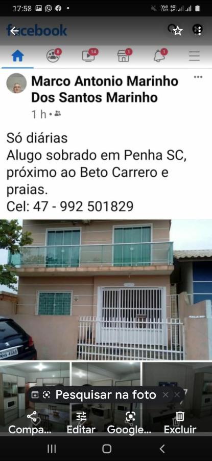 Sobrado Em Penha - Sc Villa Ngoại thất bức ảnh